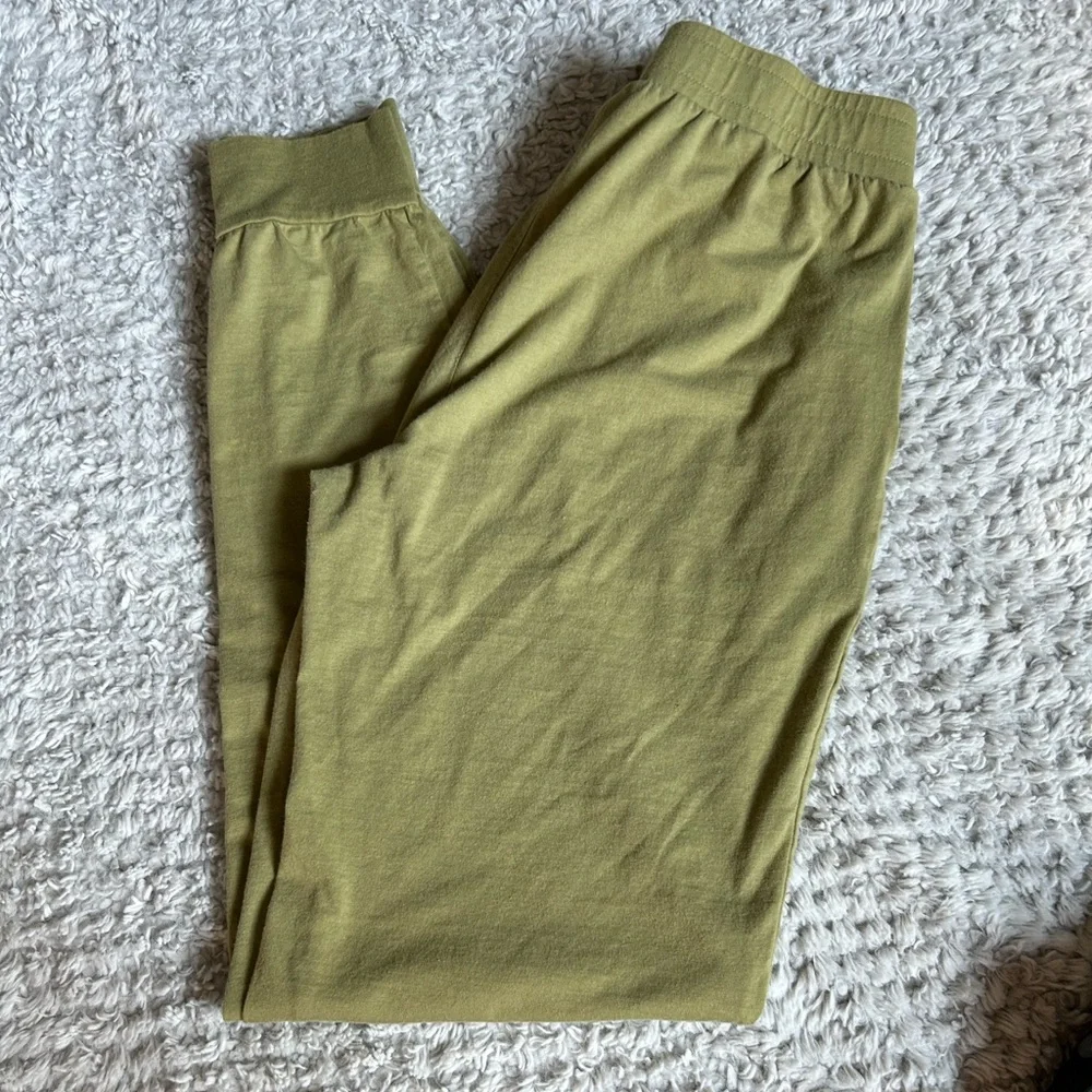 Sonoma Goods For Life Women’s Sleepwear Joggers Green Olive Size XSmall